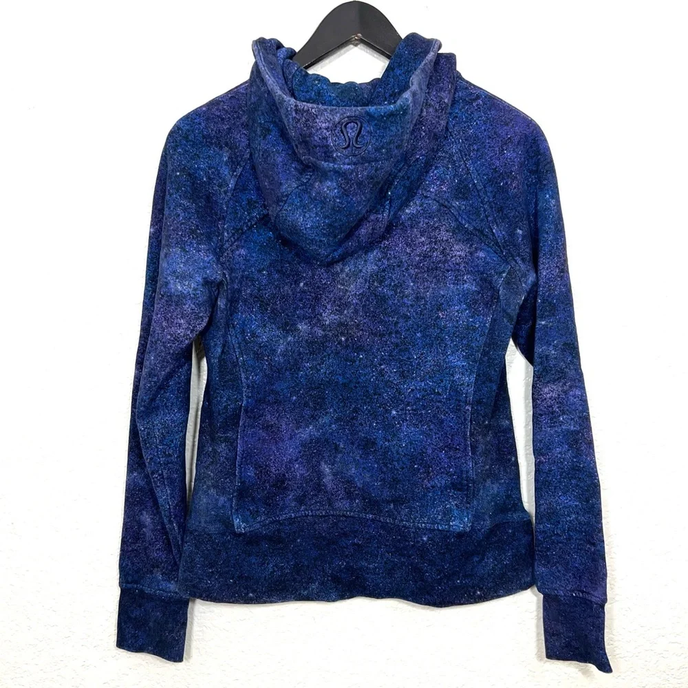 Lululemon Scuba Hoodie Polar Lights Blue Multi Size 8